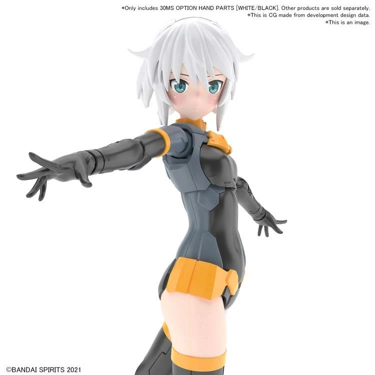 Bandai 30 Minutes Sisters Option Hand Parts (Black & White) Accessory Pack 3 Bandai 30 Minutes Sisters Option Hand Parts (Black & White) Accessory Pack - Image 3
