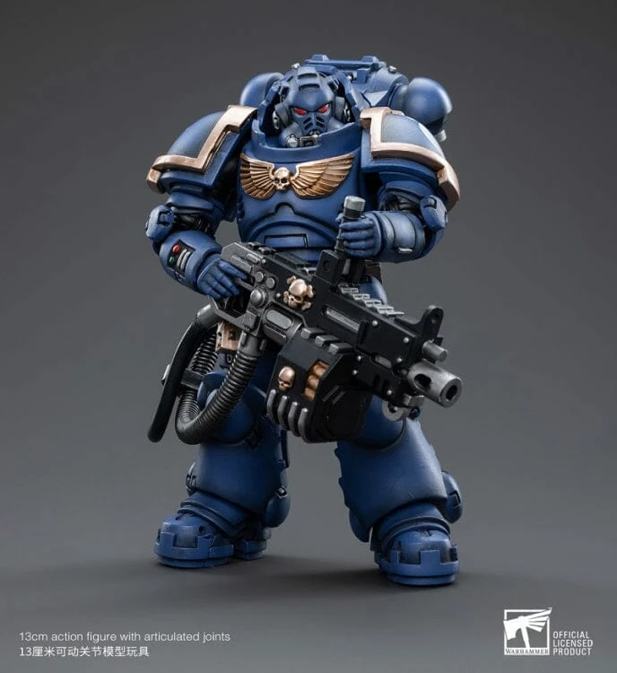 Warhammer 40K Ultramarines Heavy Intercessor Nikos Phaetz 1/18 Scale Figure 4 Warhammer 40K Ultramarines Heavy Intercessor Nikos Phaetz 1/18 Scale Figure - Image 4