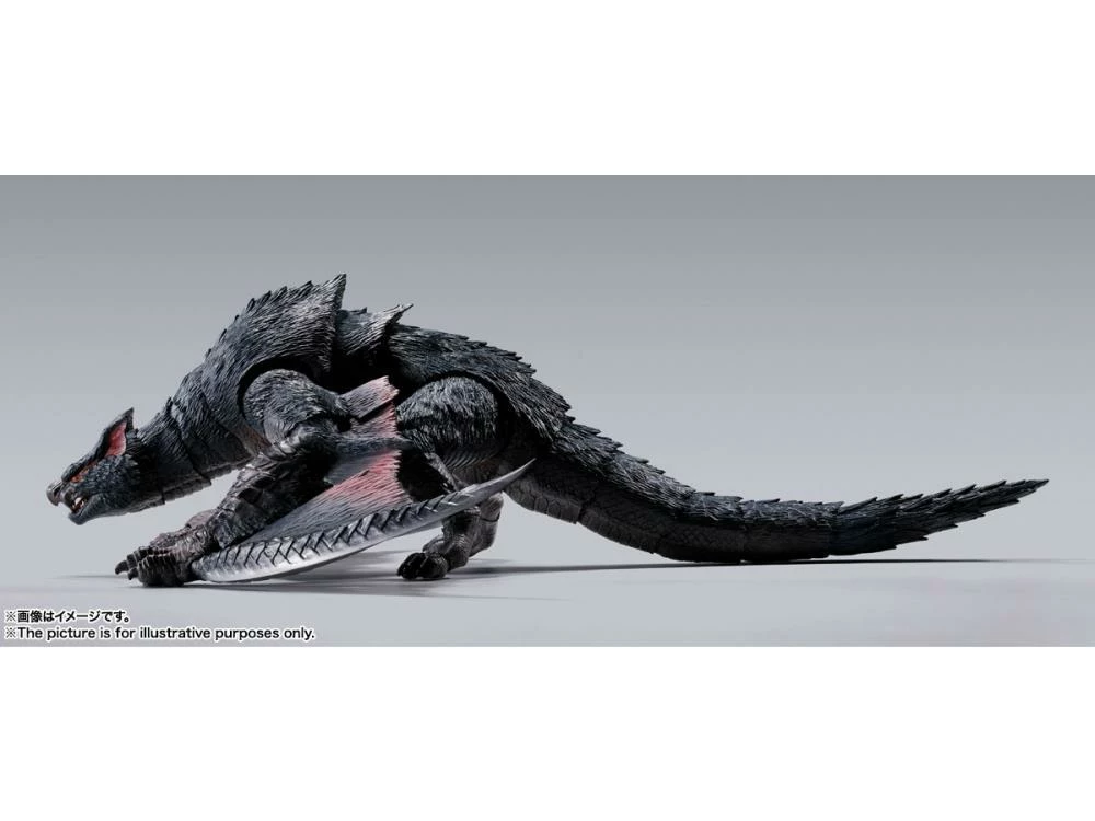 Bandai Monster Hunter S.H.MonsterArts Nargacuga (With Bonus) 5 Bandai Monster Hunter S.H.MonsterArts Nargacuga (With Bonus) - Image 5