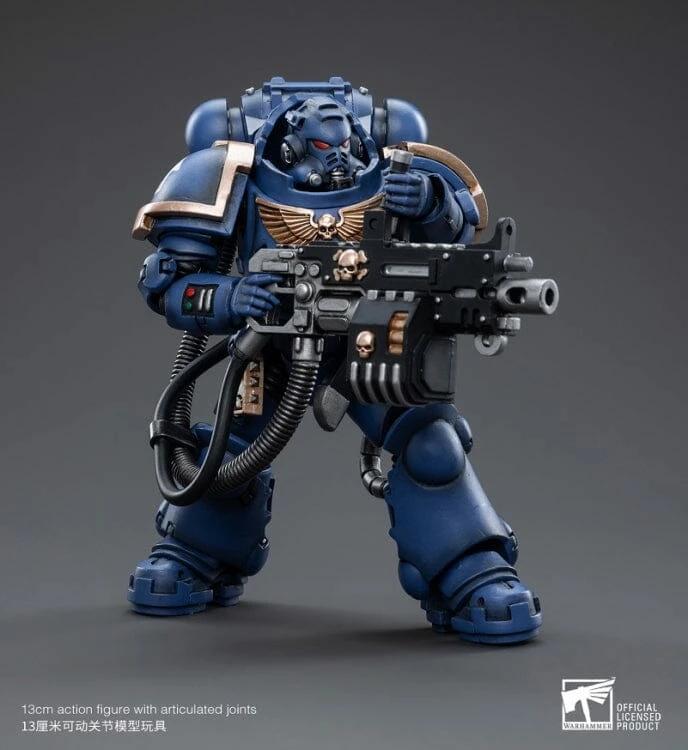 Warhammer 40K Ultramarines Heavy Intercessor Nikos Phaetz 1/18 Scale Figure 6 Warhammer 40K Ultramarines Heavy Intercessor Nikos Phaetz 1/18 Scale Figure - Image 6