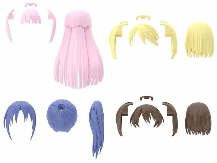 Bandai 30 Minutes Sisters Option Hair Style Parts Vol. 6 Set Of 4 Accessory Kits 1 Bandai 30 Minutes Sisters Option Hair Style Parts Vol. 6 Set Of 4 Accessory Kits
