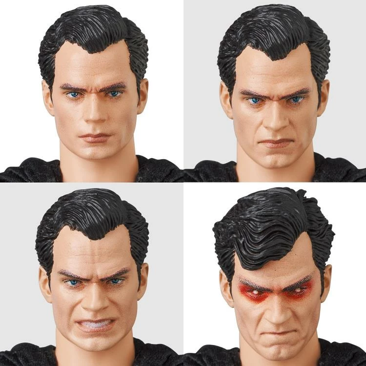 Zack Snyder's Justice League MAFEX No.174 Superman (Black Suit) 7 Zack Snyder's Justice League MAFEX No.174 Superman (Black Suit) - Image 7
