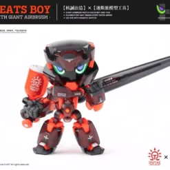 Dspiae Heats Boy Figure And Airbrush Set -Bandai Sales b4b9ea0d ff48 43ad beae 958bea8a258e