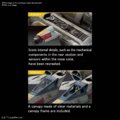 Bandai Star Wars X-Wing Starfighter Red 5 (Rise Of Skywalker) 1/72 Scale Model Kit -Bandai Sales b97810c0 9ed3 42ef 9d3a 0be8bf31a189