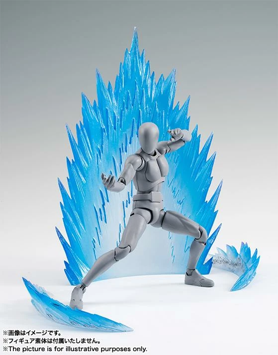 Bandai Tamashii Effect Energy Aura Blue 5 Bandai Tamashii Effect Energy Aura Blue - Image 5