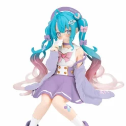 Vocaloid Hatsune Miku (Love Sailor Purple Color Ver.) Noodle Stopper Figure