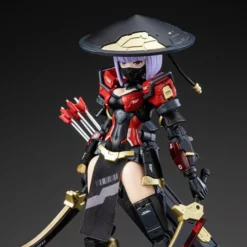 [Red Ver] A.T.K. Girl Brocade-Clad Elite Guard (Jinyi Wei JW-059) 1/12 Scale Model Kit