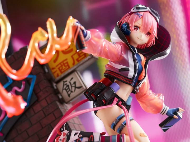 Re:Zero Starting Life In Another World Ram (Neon City Ver.) 1/7 Scale Shibuya Scramble Figure 1 Re:Zero Starting Life In Another World Ram (Neon City Ver.) 1/7 Scale Shibuya Scramble Figure