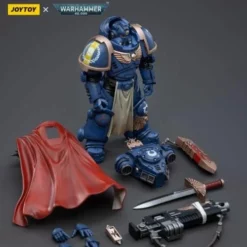 Warhammer 40K Ultramarines Captain With Master-Crafted Heavy Bolt Rifle 1/18 Scale Figure -Bandai Sales ca610b0d 56d4 402a 88e2 50a3c5f81289