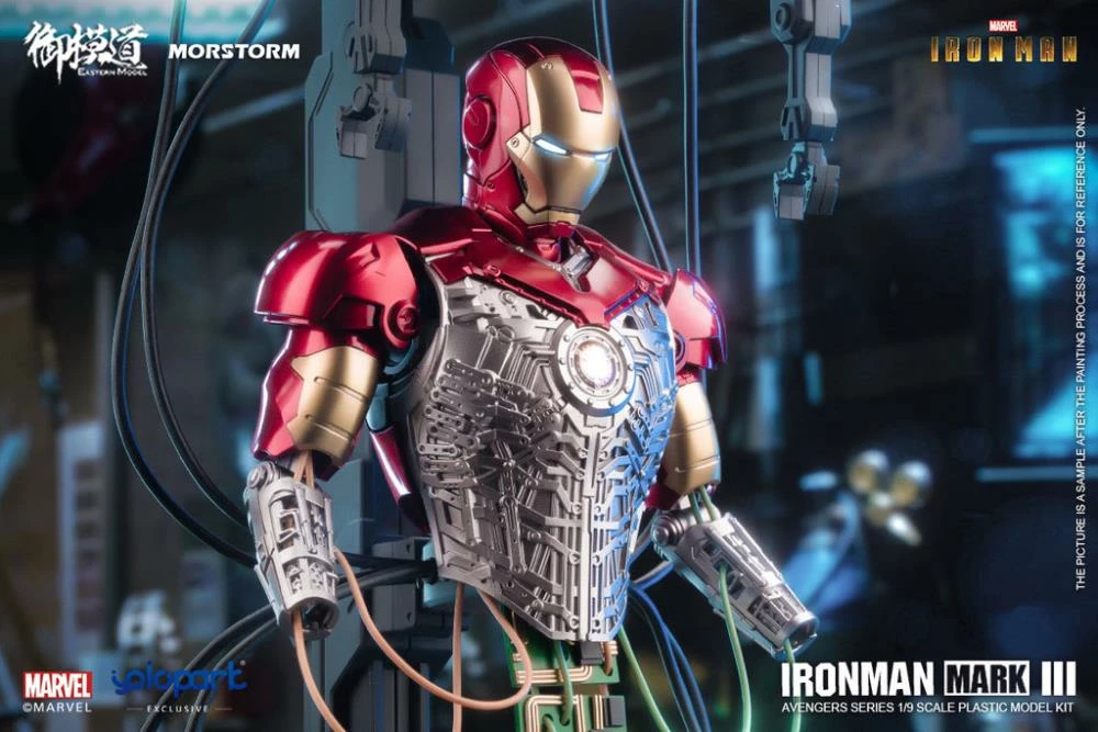 Iron Man Mark III Deluxe 1/9 Scale Model Kit 20 Iron Man Mark III Deluxe 1/9 Scale Model Kit - Image 20