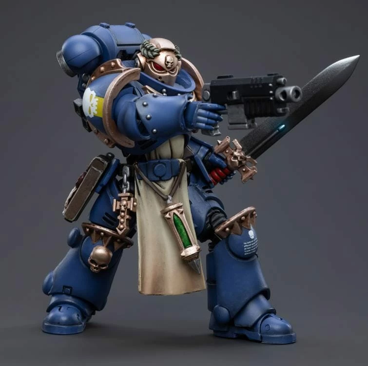 Warhammer 40K Ultramarines Primaris Company Champion 1/18 Scale Figure 8 Warhammer 40K Ultramarines Primaris Company Champion 1/18 Scale Figure - Image 8