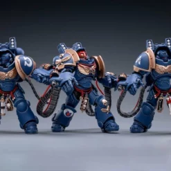 Warhammer 40K Ultramarines Aggressors 1/18 Scale Figure Set