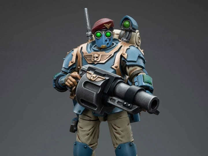 Warhammer 40k Astra Militarum Tempestus Scions Command Squad 55th Kappic Eagles Grenadier 1/18 Scale Figure 1 Warhammer 40k Astra Militarum Tempestus Scions Command Squad 55th Kappic Eagles Grenadier 1/18 Scale Figure