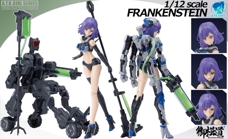 A.T.K. Girls Frankenstein 1/12 Scale Model Kit 19 A.T.K. Girls Frankenstein 1/12 Scale Model Kit - Image 19