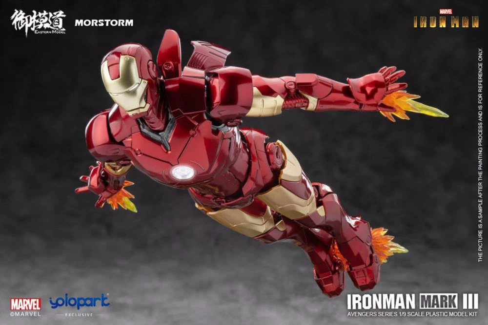 Iron Man Mark III Deluxe 1/9 Scale Model Kit 13 Iron Man Mark III Deluxe 1/9 Scale Model Kit - Image 13