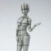 Bandai S.H.Figuarts Body-chan Kentaro Yabuki Wireframe (Gray Color Ver.)