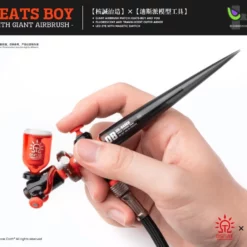 Dspiae Heats Boy Figure And Airbrush Set -Bandai Sales e76be543 1450 484f b668 d35b4b49fed1