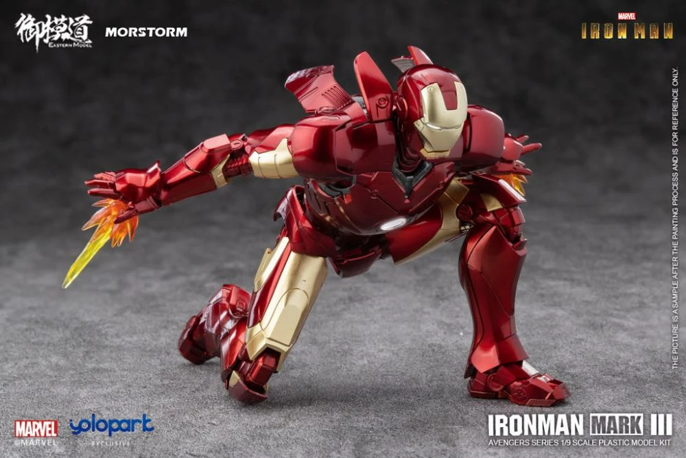 Iron Man Mark III Deluxe 1/9 Scale Model Kit 12 Iron Man Mark III Deluxe 1/9 Scale Model Kit - Image 12