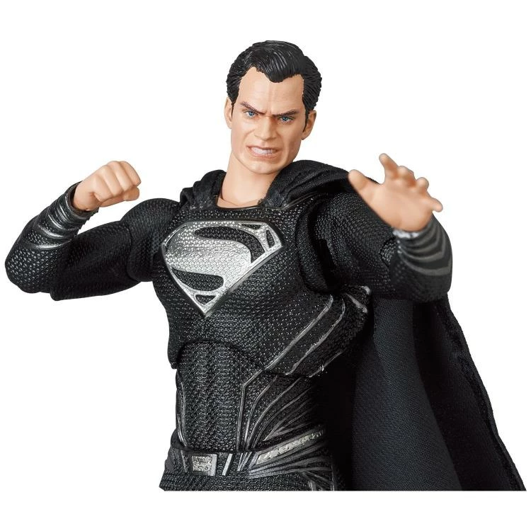 Zack Snyder's Justice League MAFEX No.174 Superman (Black Suit) 9 Zack Snyder's Justice League MAFEX No.174 Superman (Black Suit) - Image 9