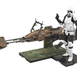 Bandai Star Wars 1/12 Scale Model Kit - Scout Trooper With Speeder Bike -Bandai Sales fbecdda5 45dd 4048 bbb7 a8aaad121092