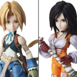 Final Fantasy IX Bring Arts Zidane Tribal & Garnet Til Alexandros XVII Two-Pack