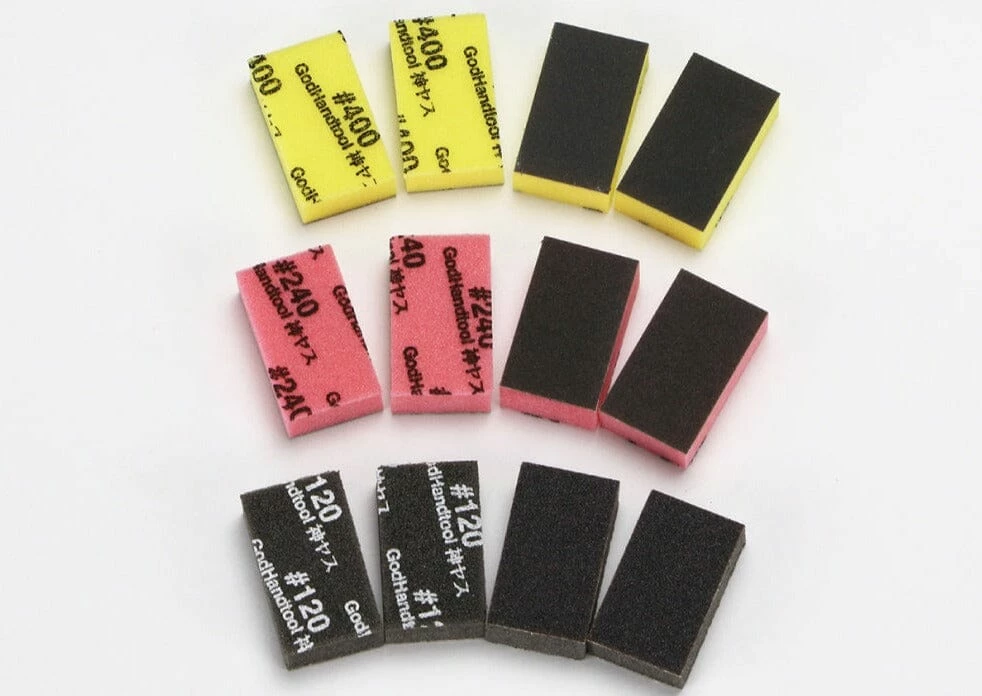 Kamiyasu-Sanding Stick 10mm-Assortment Set A (GH-KS10-A3A) 1 Kamiyasu-Sanding Stick 10mm-Assortment Set A (GH-KS10-A3A)