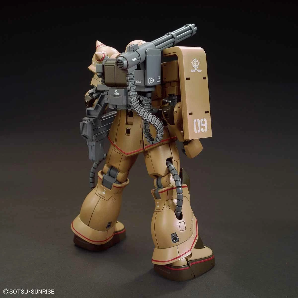 Bandai HG-The Origin 1/144 #019 MS-06CK Zaku Half Cannon 6 Bandai HG-The Origin 1/144 #019 MS-06CK Zaku Half Cannon - Image 6