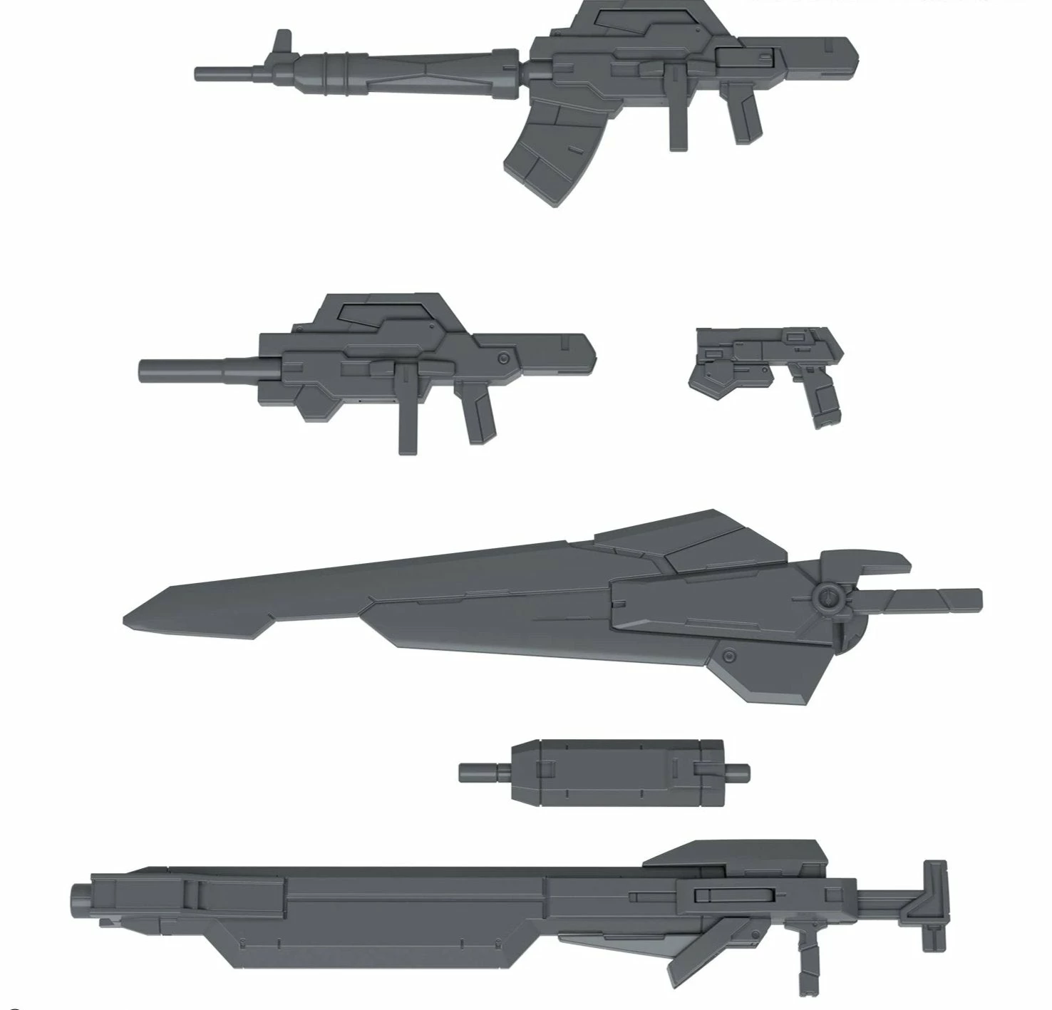 24th Century Weapons "Gundam Build Fighters", Bandai HGBC 1/144 1 24th Century Weapons "Gundam Build Fighters", Bandai HGBC 1/144