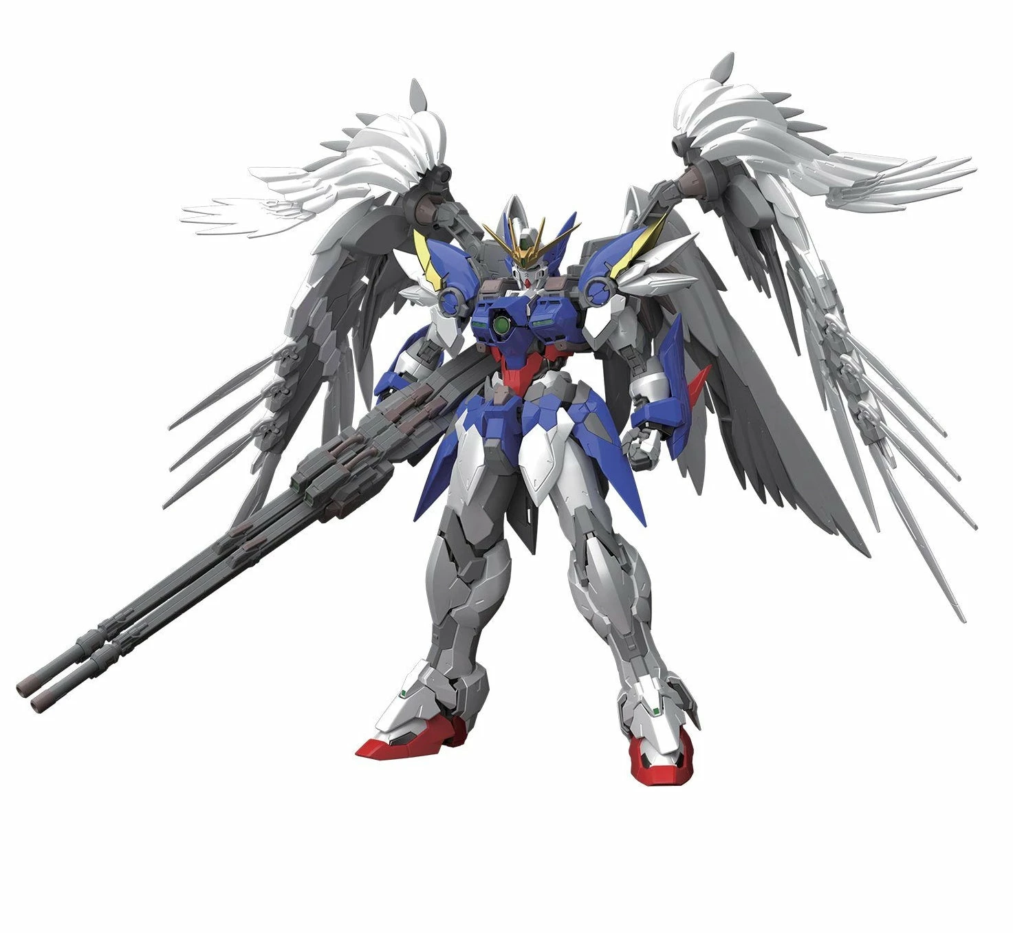 Wing Gundam Zero (EW) (Plated Coating), "Gundam Wing: Endless Waltz", Bandai Hi-Resolution Model 1/100 1 Wing Gundam Zero (EW) (Plated Coating), "Gundam Wing: Endless Waltz", Bandai Hi-Resolution Model 1/100