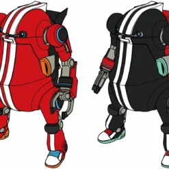 1/35 MECHATRO WEGO NO.17 SPORTS - FLAME & JET BLACK