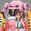 Hasegawa 1/20 Mechatro WeGo Eva Collaboration Series Vol.3 Unit-08 (Power Arm) + Mari Makinami Illustrious