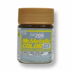 Mr. Hobby GX209 Mr.Metallic Color GX Metallic Red Gold