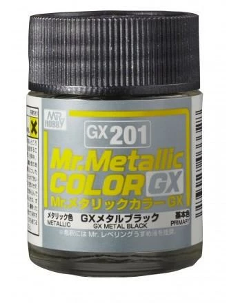 Mr. Hobby GX201 Mr.Metallic Color GX Metallic Black 1 Mr. Hobby GX201 Mr.Metallic Color GX Metallic Black