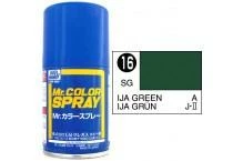 Mr. Hobby MR COLOR SPRAY 100ML IJA GREEN SEMI-GLOSS # 016