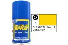 Mr. Hobby MR COLOR SPRAY 100ML CLEAR YELLOW GLOSS # 048