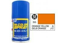 Mr. Hobby MR COLOR SPRAY 100ML ORANGE-YELLOW SATIN GLOSS # 058