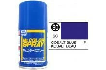Mr. Hobby MR COLOR SPRAY 100ML COLBALT BLUE SATIN GLOSS # 080
