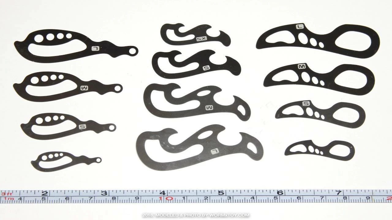 Madworks Neron N-008 Scribing Templates 2 Madworks Neron N-008 Scribing Templates - Image 2