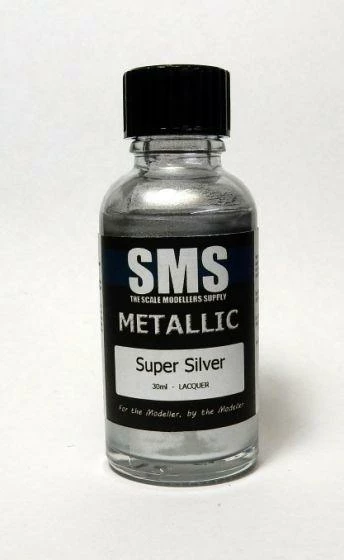 Metallic SUPER SILVER 30ml 2 Metallic SUPER SILVER 30ml - Image 2