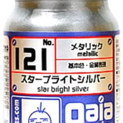 Gaia Metallic Color 121 Star Bright Silver 15ML