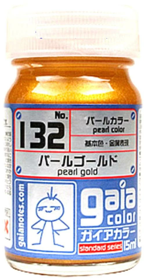 Gaia Pearl Color 132 Pearl Gold 15ml 1 Gaia Pearl Color 132 Pearl Gold 15ml