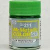 Mr. Hobby GX211 Mr.Metallic Color GX Metal Yellow Green