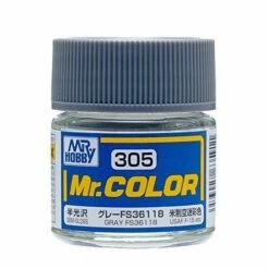 Mr. Color C305 - Gray FS36118 (Semi-Gloss/Aircraft)