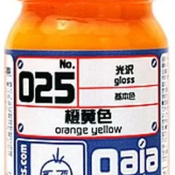 Gaia Base Color 025 Gloss Orange Yellow 15ML