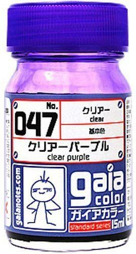 Gaia Clear Color 047 Clear Purple 15ML 1 Gaia Clear Color 047 Clear Purple 15ML