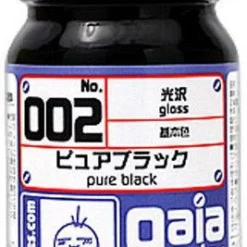 Gaia Base Color 002 Gloss Pure Black 15ML