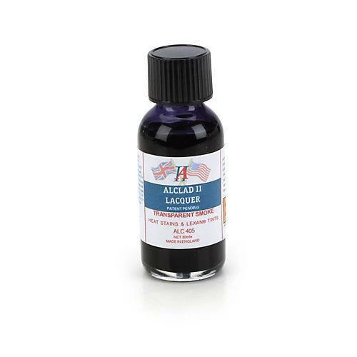 STEVENS ALC-405 1OZ. BOTTLE TRANSPARENT SMOKE LACQUER 1 STEVENS ALC-405 1OZ. BOTTLE TRANSPARENT SMOKE LACQUER