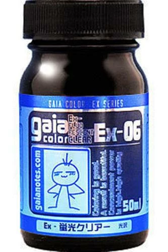 Gaia Ex-06 EX-Fluorescent Clear 50ML 1 Gaia Ex-06 EX-Fluorescent Clear 50ML