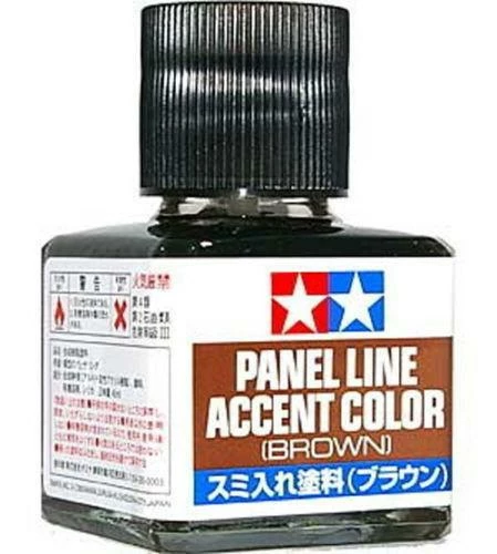 STEVENS Tamiya 87132 Brown Panel Line Accent Color (40ml Bottle) 1 STEVENS Tamiya 87132 Brown Panel Line Accent Color (40ml Bottle)