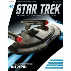 Star Trek Starships Collection #44 United Earth Starfleet Intrepid -Bandai Sales sssuk044 7